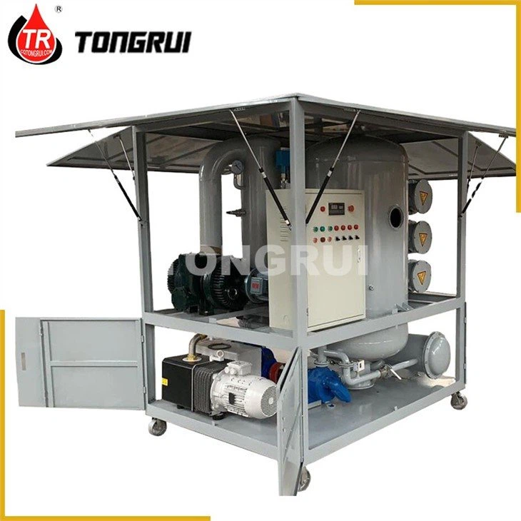 transformer oil filtration plant